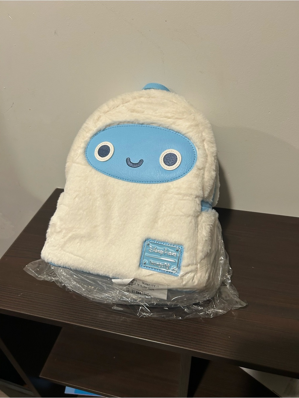 Disney Parks Loungefly Yeti White Plush Backpack